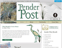 Tablet Screenshot of penderpost.org